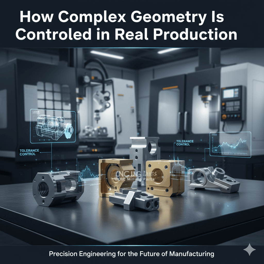 CNC Milling Parts Supplier: How Complex Geometry Is Controlled in Real Production