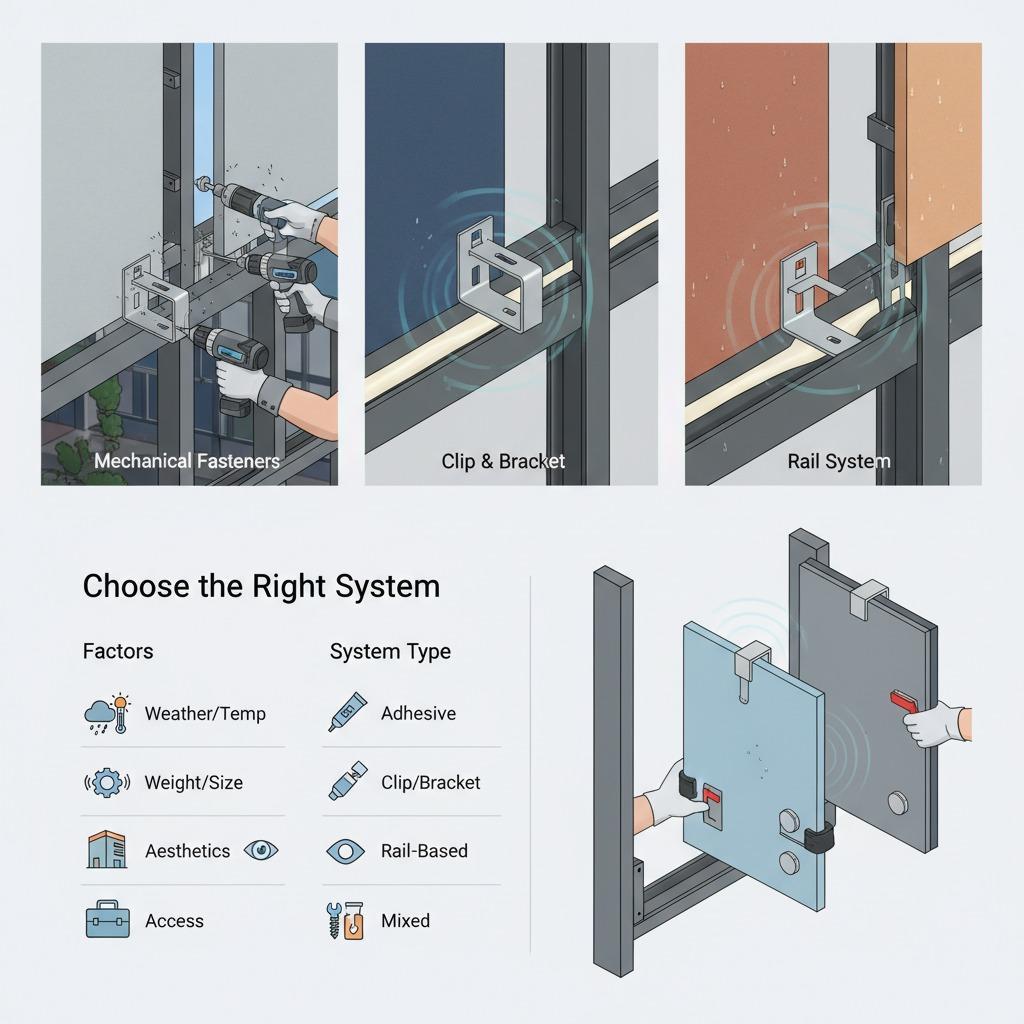 Panel Fixing Systems: How to Choose the Right Option