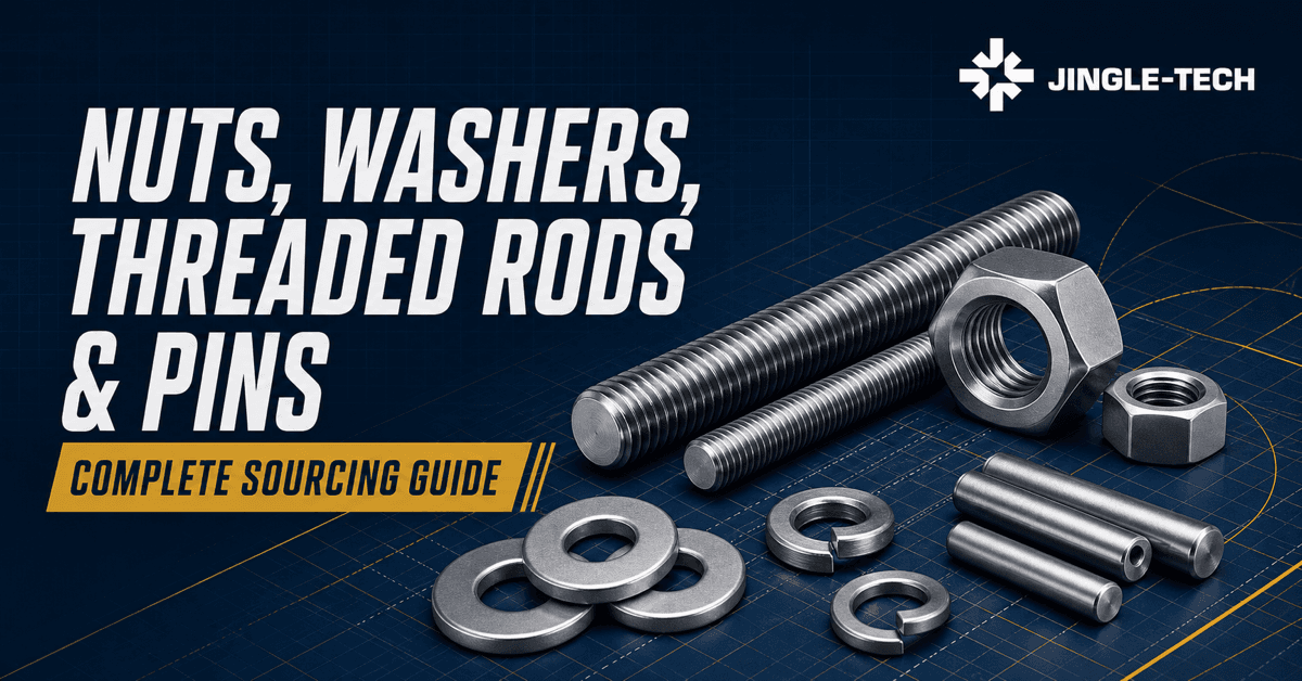 Nuts, Washers, Threaded Rods, and Pins: Complete Sourcing Guide