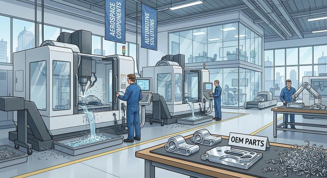 OEM CNC Aluminum Parts: Precision and Advancement