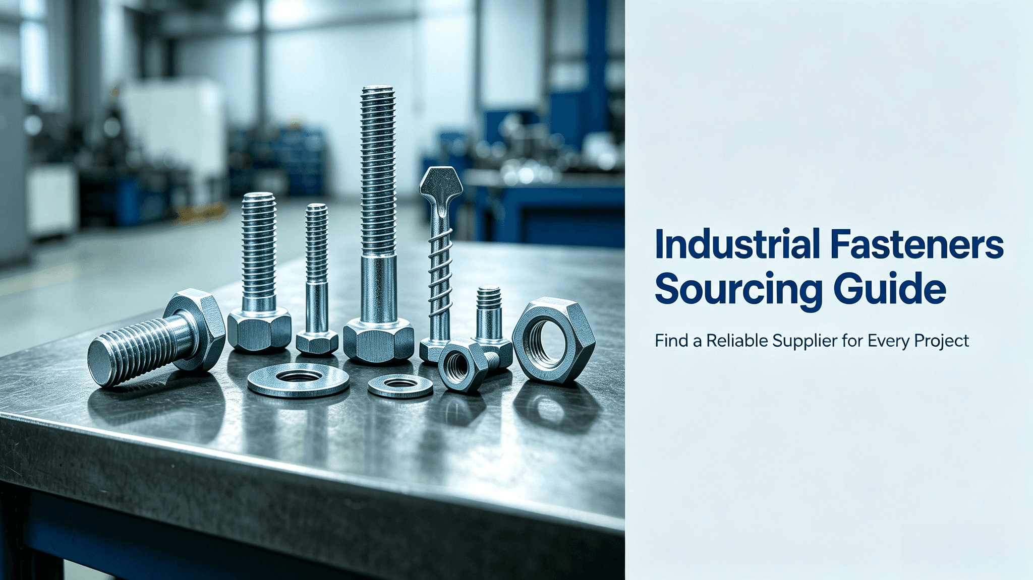 Things to Think About When Looking for a Good Industrial Fasteners Supplier