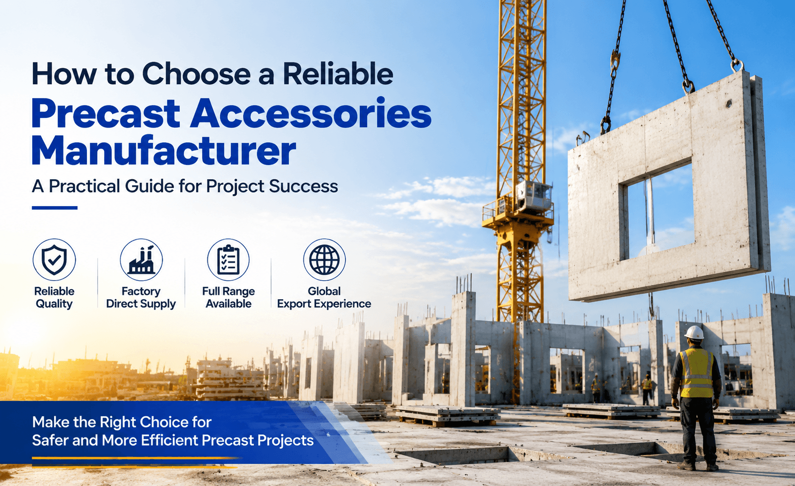 How to Choose a Reliable Dog Bone Anchor Manufacturer A Practical B2B Buying Guide for Precast Concrete Projects