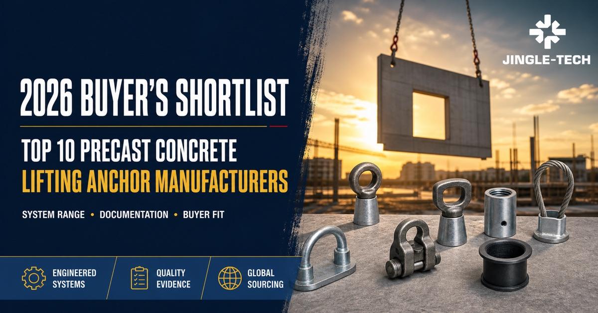 Top 10 Precast Concrete Lifting Anchor Manufacturers and System Suppliers in 2026