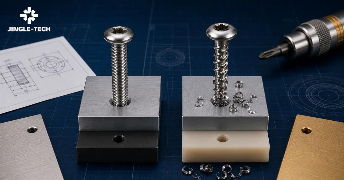 Thread-Forming vs Thread-Cutting Screws for Metal and Plastic: OEM Selection Guide