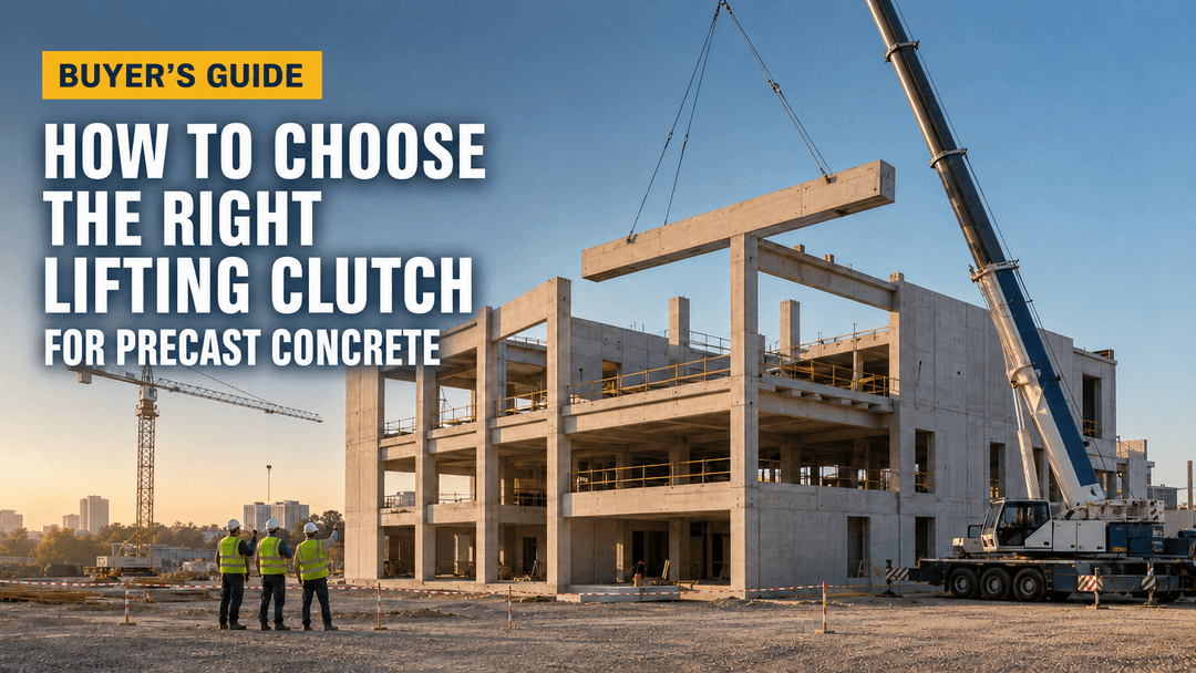 How to Choose the Right Lifting Clutch for Precast Concrete