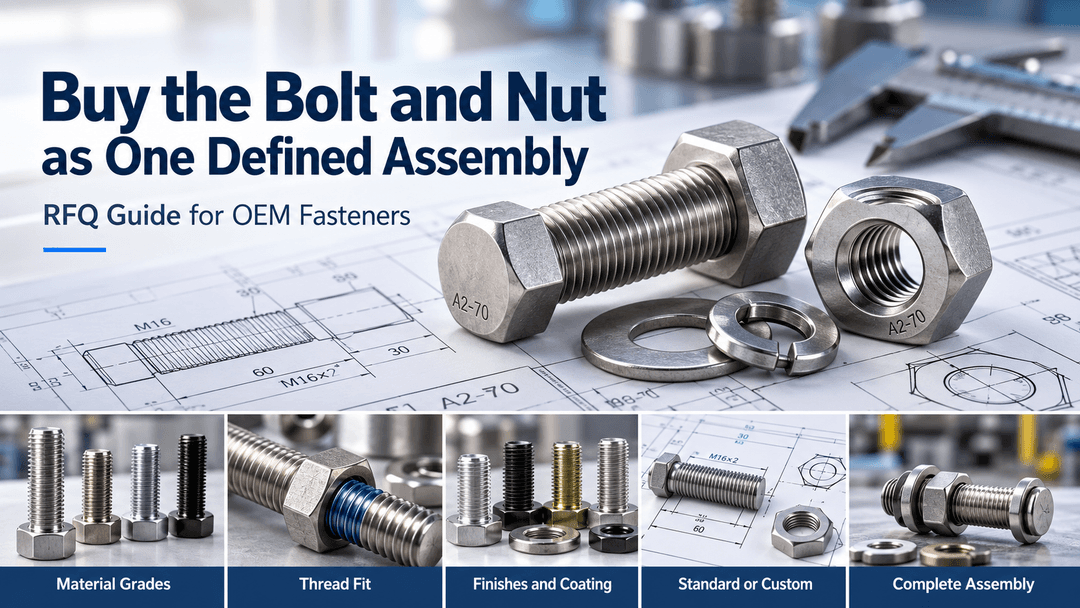 OEM Bolts and Nuts Supplier Guide for Controlled Purchasing