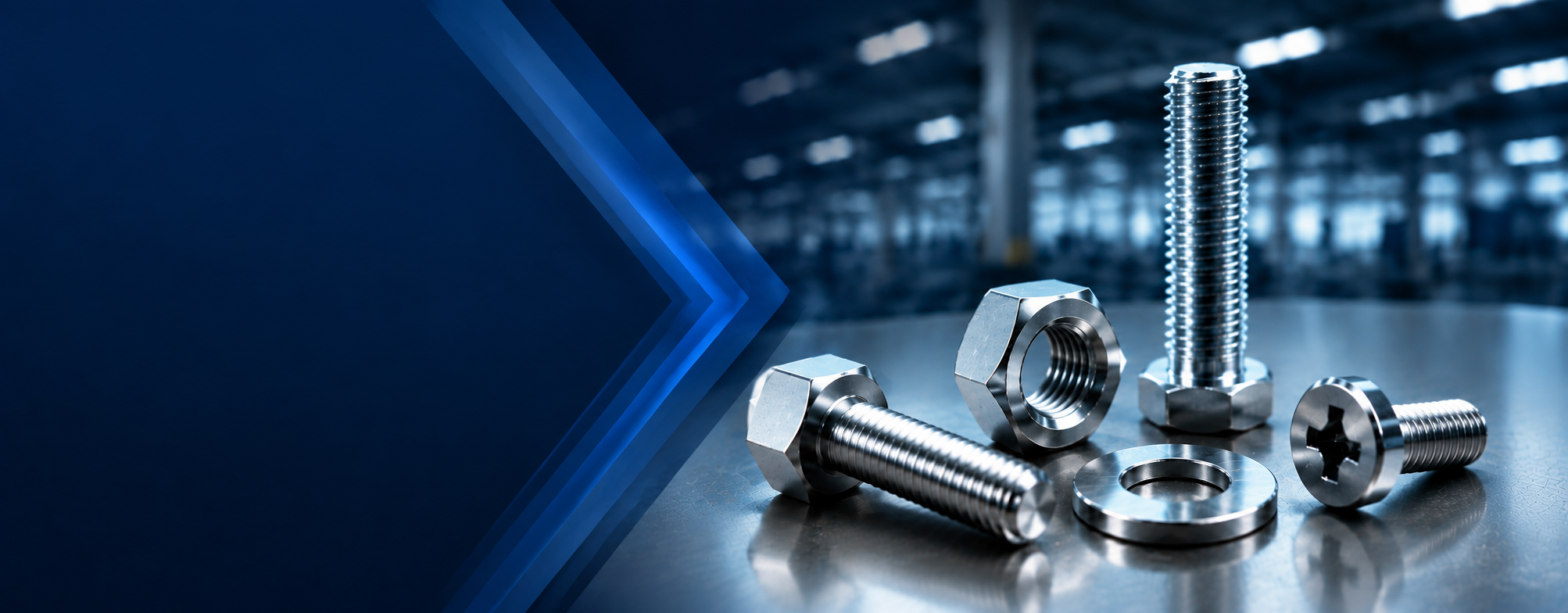 Industrial fasteners banner
